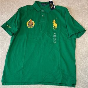 New with tags Polo by Ralph Lauren  Kelly Green Classic Polo Shirt New With Tags